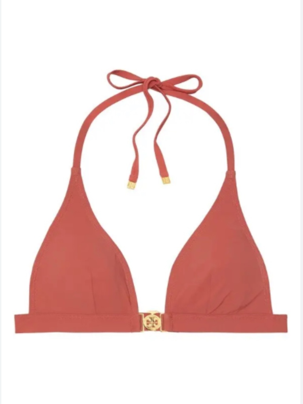 Tory Burch Miller Halter Bikini Top Size Medium